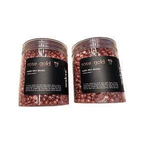 Rose Gold Wakse beads TWO 4.8 oz bottles